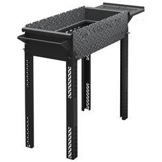 Мангал 800х350х835 мм, 4 мм, разборный, VikinG, Black XL