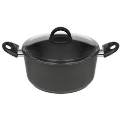 Кастрюля алюминий, антипригарное покрытие, 4 л, с крышкой, Victoria, Престиж, Р07 4.0G