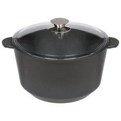 Кастрюля алюминий, антипригарное покрытие, 6 л, с крышкой, Victoria, Престиж, Р07 6.0GG