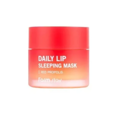 FarmStay Маска для губ увлажняющая ночная с прополисом - Daily lip sleeping mask red propolis, 20г