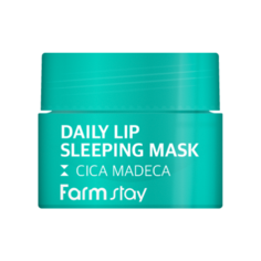 FarmStay Ночная маска для губ с центеллой мини Daily lip sleeping mask cica madeca