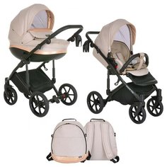 Коляска 2 в 1 TUTIS Mimi Style 2021 Rose Quartz