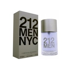 Туалетная вода Carolina Herrera 212 MEN NYC Мужская 30 мл
