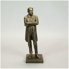 Интерьерная статуэтка, фигурка декоративная, "Вернисаж истории", Тургенев И. С малый Vernissage of History