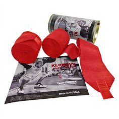 WINNER Бинты на колени WINNER, 2 шт, цвет: красный