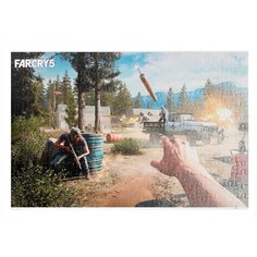 Пазлы CoolPodarok FarCry 5 Фаркрай 5 (кидает динамит) 26х38см 252 элемента