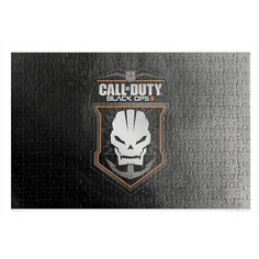 Пазлы CoolPodarok Call of Dutty Калавдьюти Калда (лого и череп) 26х38см 252 элемента