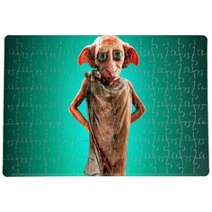 Пазлы CoolPodarok Films Harry Potter Фильмы Гарри Поттер (Добби зеленый фон) 20х29см 120 элемента