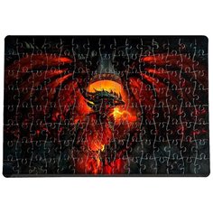 Пазлы CoolPodarok World of Warcraft Ворлд оф Варкрафт (дракон) 20х29см 120 элемента