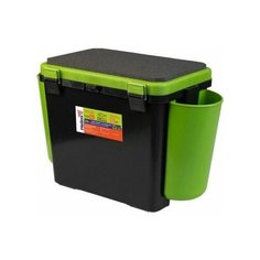 Ящик зимний односекционный "FishBox" (19л) "Helios" (зеленый)