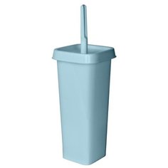 Ершик для туалета Svip Квадра закрытый голубой (артикул производителя SV4028НБС)