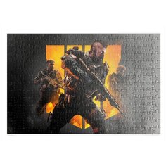 Пазлы CoolPodarok Call of Dutty Калавдьюти Калда (трое у логотипа) 26х38см 252 элемента