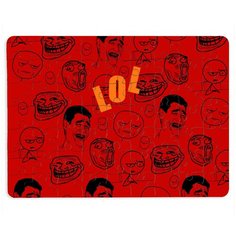 Пазлы CoolPodarok Мемы Lol 13х18см 63 эл. магнитный