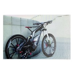 Пазлы CoolPodarok Велосипед Ауди 26х38см 252 элемента