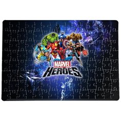 Пазлы CoolPodarok Marvel. Heroes 20х29см 120 элемента