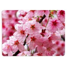 Пазлы CoolPodarok Ветвь сакуры 13х18см 63 эл. магнитный