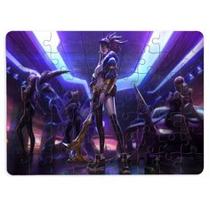 Пазлы CoolPodarok Аниме видеоигра событие представление 13х18см 63 эл. магнитный