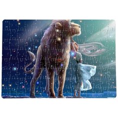 Пазлы CoolPodarok Знак зодиака Лев 20х29см 120 элемента