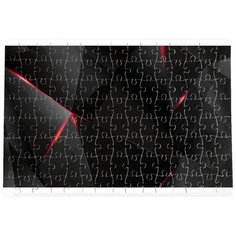 Пазлы CoolPodarok Черный графит 20х29см 120 элемента