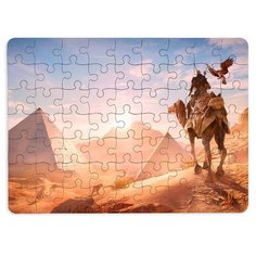 Пазлы CoolPodarok Ассасинс крид Assassins Creed (на верблюде) 13х18см 63 эл. магнитный