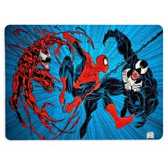Пазлы CoolPodarok Spider man Человек паук ( 3 версии человека паука) 13х18см 63 эл. магнитный
