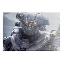 Пазлы CoolPodarok Робот 26х38см 252 элемента