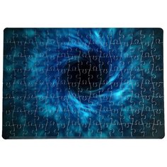 Пазлы CoolPodarok Тёмная бездна 20х29см 120 элемента