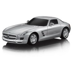 Машина р/у 1:24 Mercedes SLS AMG, 19см, цвет серебряный 40MHZ Rastar