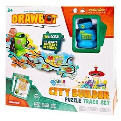 Робот индуктивный DRAWBOT (движение по линии), набор, , 30х30х8 см Junfa Toys