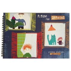 Альбом для рисования Кройтер Окна 29.7 х 21 см (A4), 100 г/м², 40 л.
