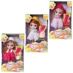 Кукла ABtoys Цветочная фантазия Мини 16см с аксессуарами, 3 вида в коллекции