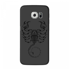Накладка Deppa Art Case Samsung G925F Galaxy S6 Edge Black Скорпион (арт. 100279)