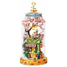 3D деревянный конструктор Robotime Волшебное кафе