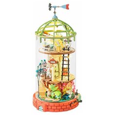 3D деревянный конструктор Robotime Лофт