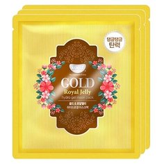 Гидрогелевая маска Koelf Hydro Gel Mask Pack - Gold & Royal Jelly, 3 шт