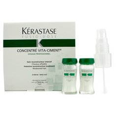 Kerastase Fusio- Dose Concentre Vita- Ciment - Керастаз Фьюзио- Доз Концентрат Вита- Цемент для волос, 10х12 мл -
