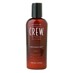 American Crew Classic 3 in 1 - Американ Крю Классик Шампунь, кондиционер и гель для душа 3 в 1, 100 мл -