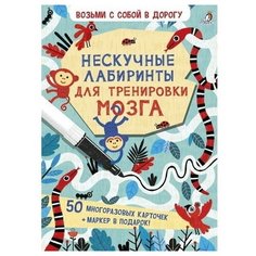 Асборн-карточки. Нескучные лабиринты для тренировки мозга Робинс