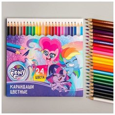 Карандаши цветные, 24 цвета, My Little Pony Hasbro
