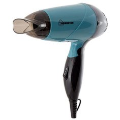 Фен HOMESTAR HS-8012, черный/голубой