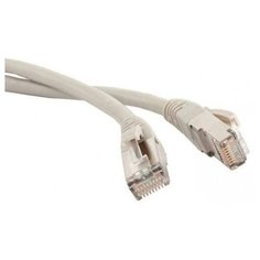 TWT Патч-корд RJ45 - RJ45, 4 пары, UTP, категория 6, 5 м, серый, TWT