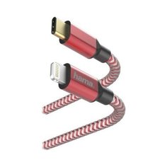 HAMA Кабель Lightning Type-C 1.5м HAMA 00183310 круглый красный