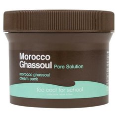 Очищающая маска для лица с марокканской глиной Too Cool For School Morocco Ghassoul Cream Pack, 12 мл.