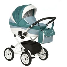 Коляска универсальная 2 в 1 Indigo INDIGO Plus 12 (08), малахит