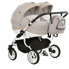 Коляска для двойни Indigo INDIGO DUO (01), бежевый