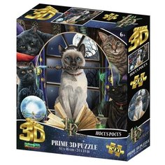 Пазл Prime 3D Super Коллаж Магия кошек 500 элементов