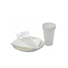 Набор одноразовой посуды "Шашлычок" (19 предметов) Мистерия