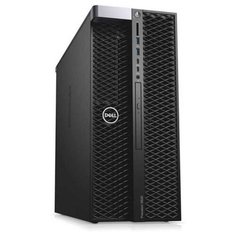 DELL Precision T5820 (5820-8086) Full-Tower/Intel Core i9-10920X/32 ГБ/256 ГБ SSD+2 ТБ HDD/NVIDIA Quadro RTX 4000/Windows 10 Pro, черный