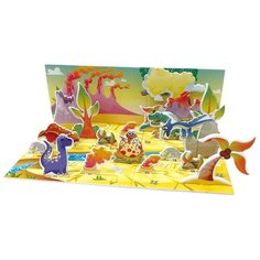 3D-пазл Zilipoo 3D Мир динозавров (689-Y), 20 дет.