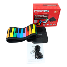 Гибкое пианино SpeedRoll черный S3037Y-C